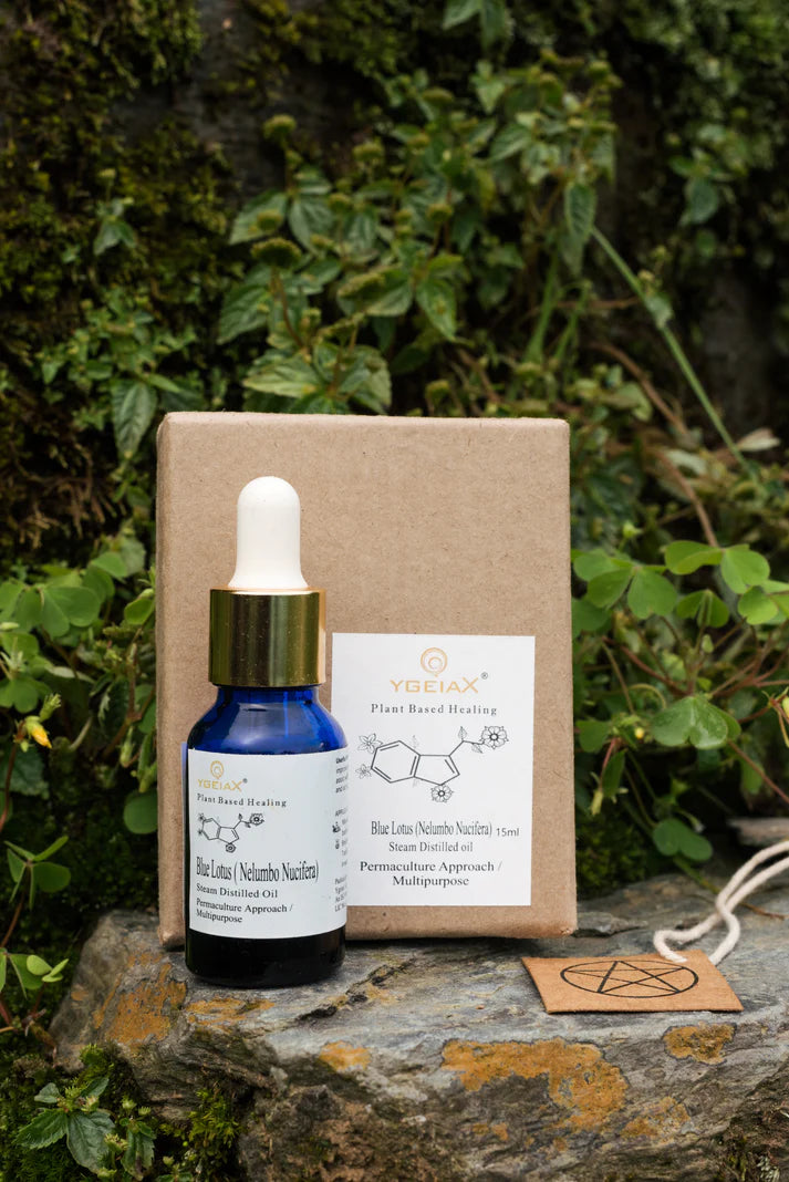 YGEIA Blue Lotus Steam Distilled Oil - 10ml